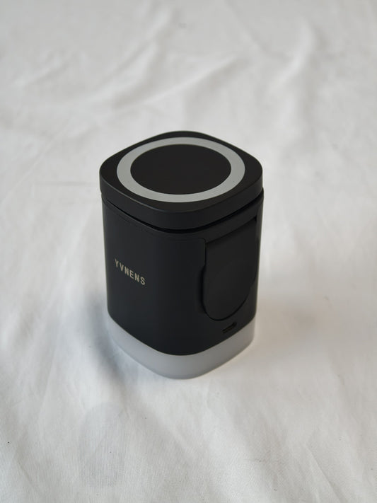 Wireless Charging Stand, Magnetic, 15W Fast Charger Compatible with MagSafe, with 20W PD Adapter Included