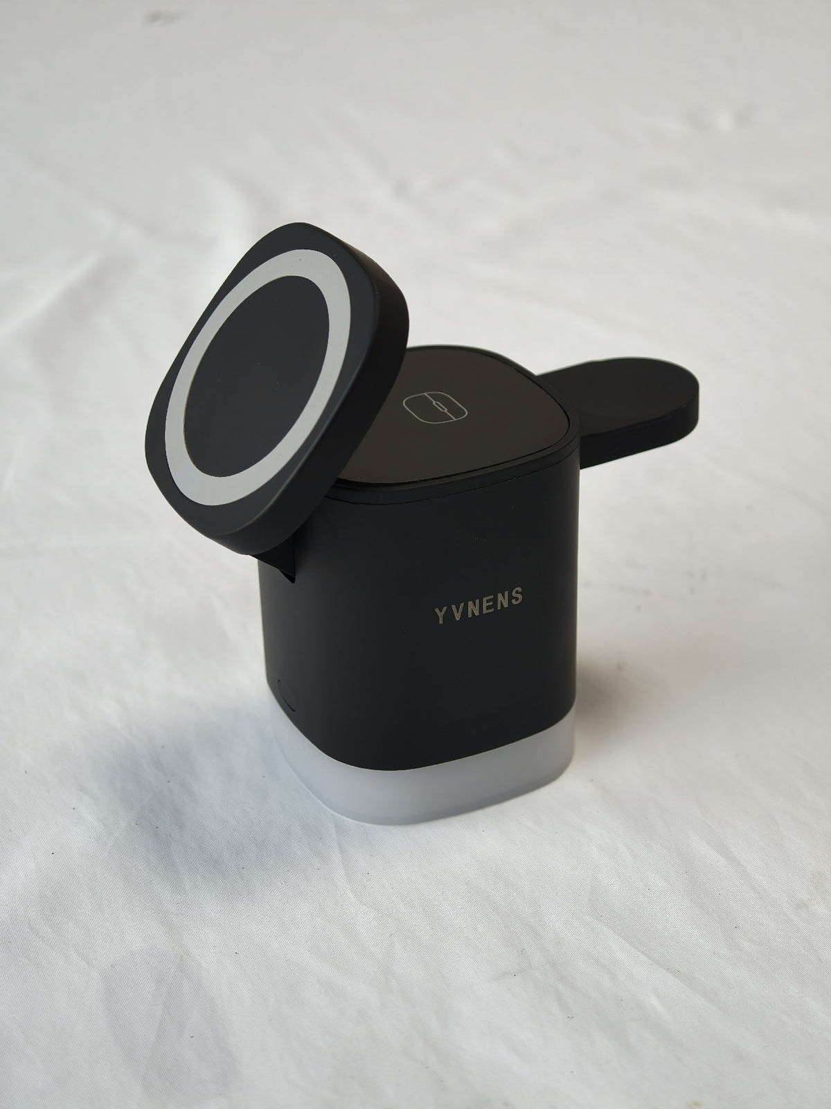 Wireless Charging Stand, Magnetic, 15W Fast Charger Compatible with MagSafe, with 20W PD Adapter Included